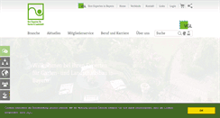 Desktop Screenshot of galabau-bayern.de