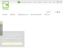 Tablet Screenshot of galabau-bayern.de